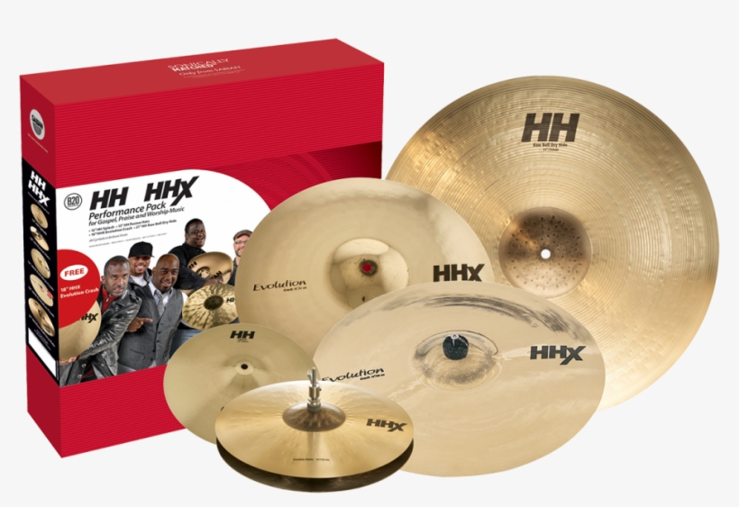 Open Full View - Kit De Pratos Sabian Hhx Evolution, transparent png download