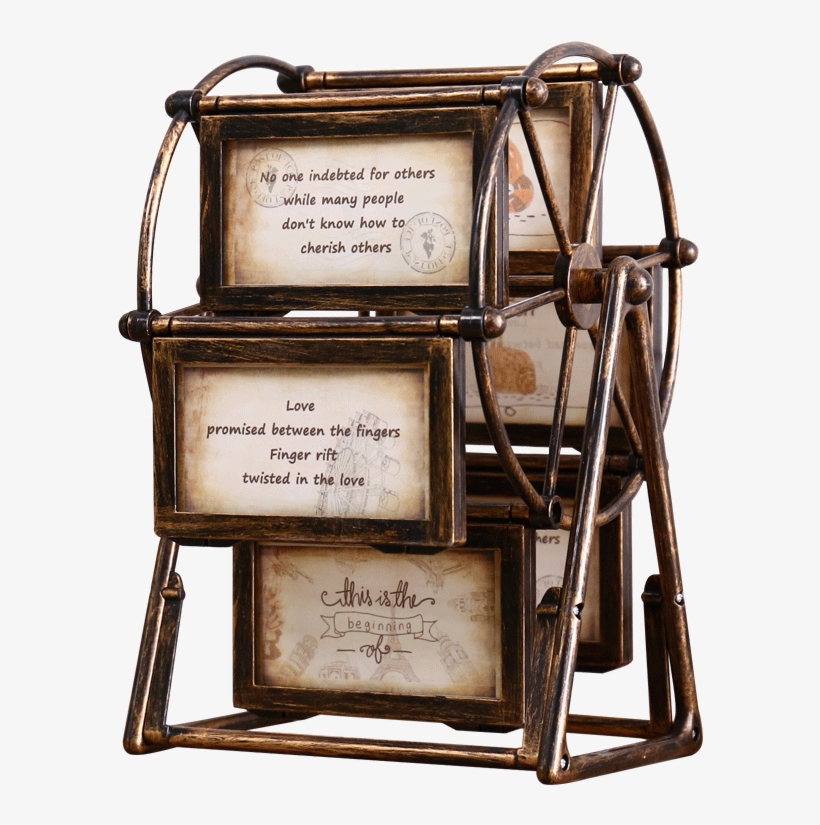 Lightbox Moreview - Rueda De La Fortuna Como Portaretratos, transparent png download