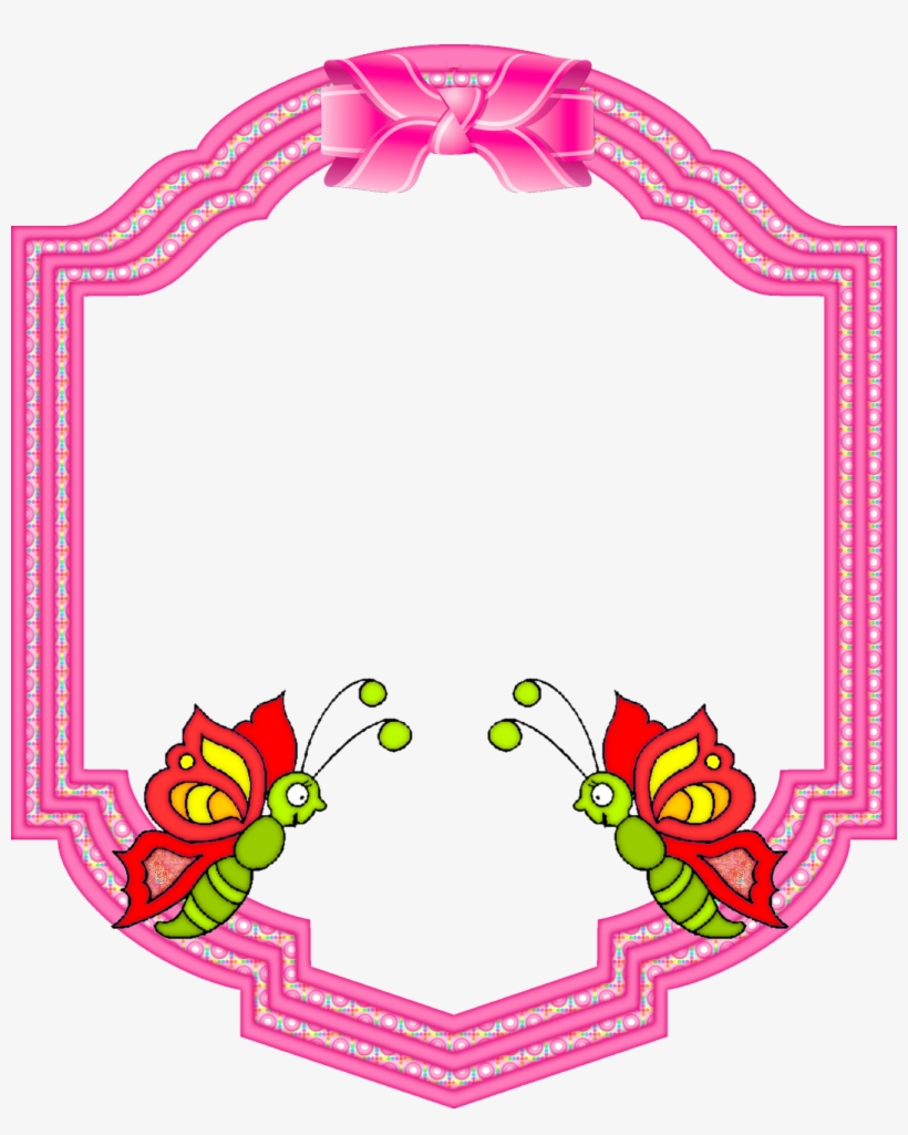Moldura Minnie Vermelhawallpapers Real Kamistad - Moldura De Borboletas Em Png, transparent png download