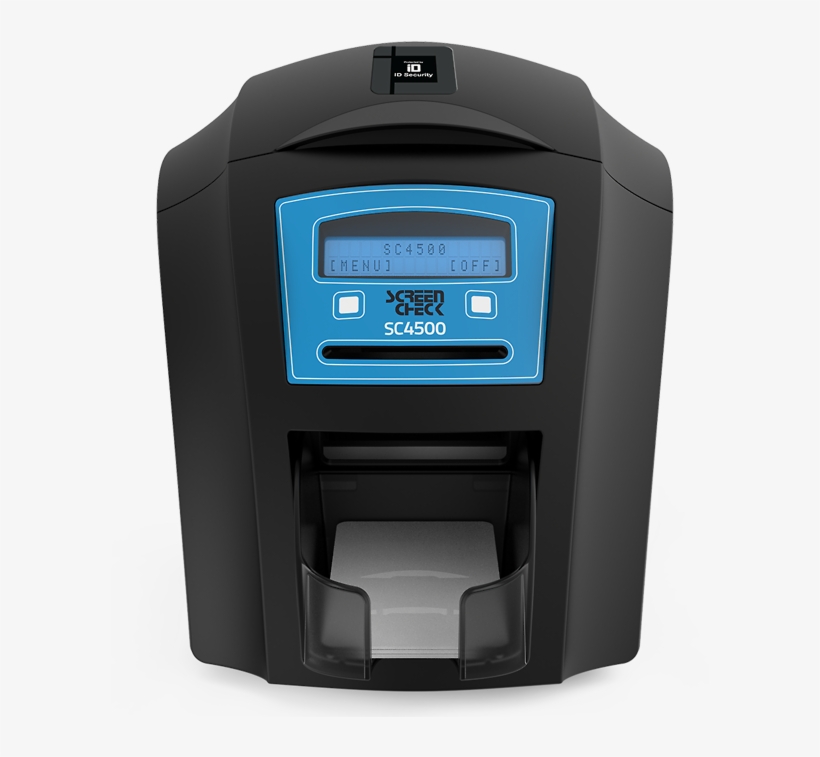 The Screencheck Sc4500 Id Card Printer Is Reliable - Card Printer, transparent png download