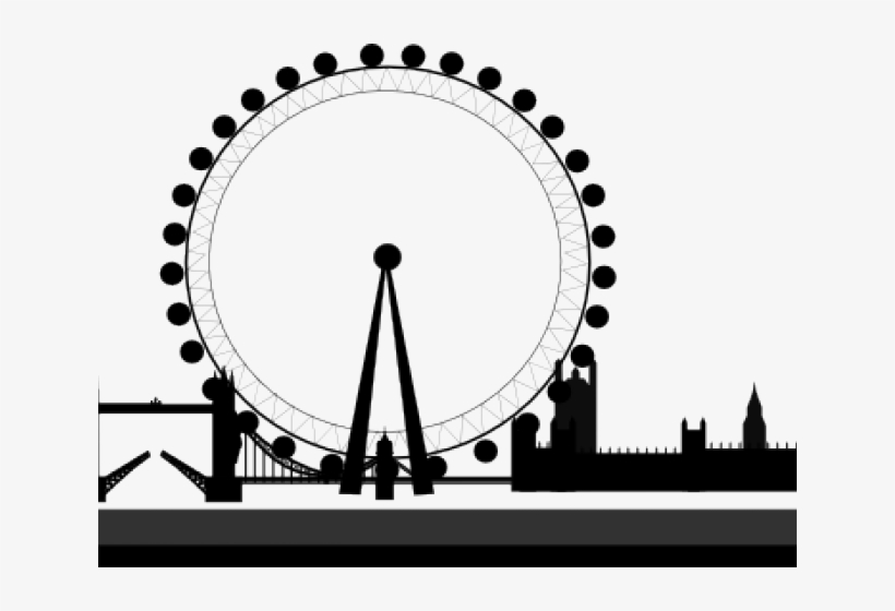 Tower Bridge Clipart London Skyline - Love Simon Ferris Wheel Quote, transparent png download