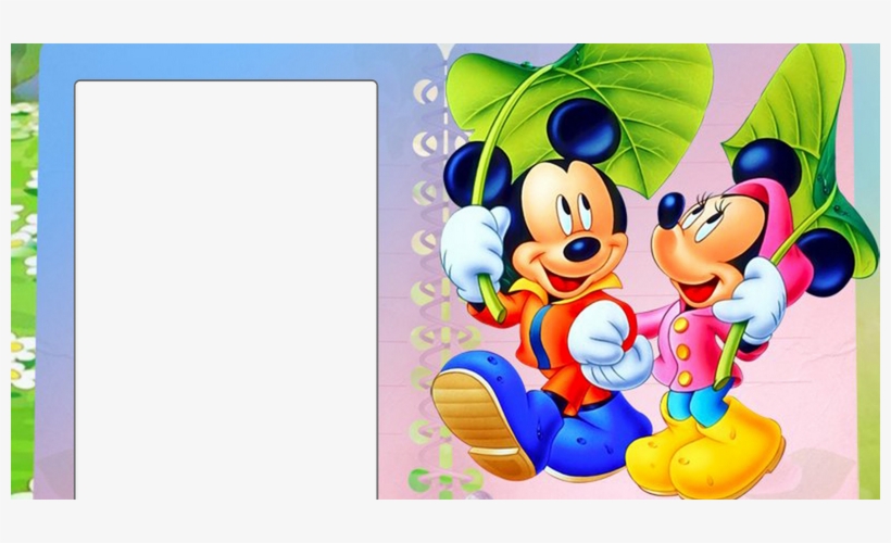 Arts Molduras Digitais Evellyne - Png Mickey Mouse Dan Minnie Mouse, transparent png download