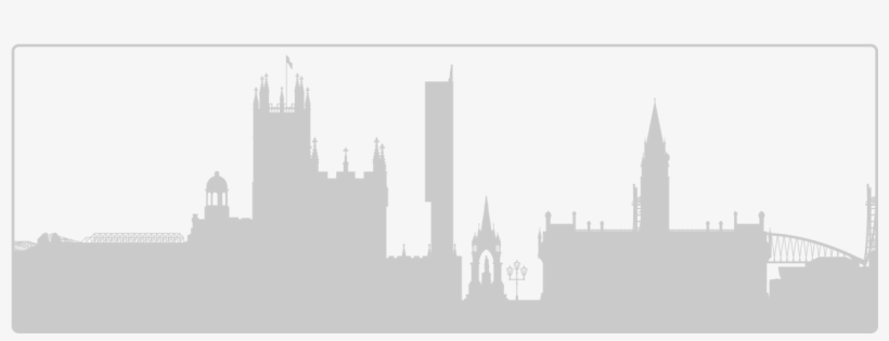Manchester - Manchester Silhouette, transparent png download