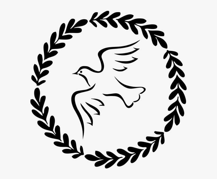 Dove Stencil Small - Bless This Home Clipart, transparent png download
