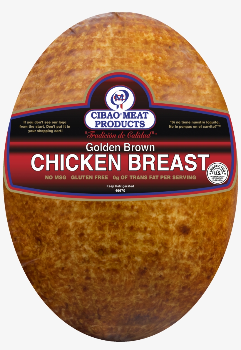 Golden Brown Chicken Breast - Cibao Meat, transparent png download