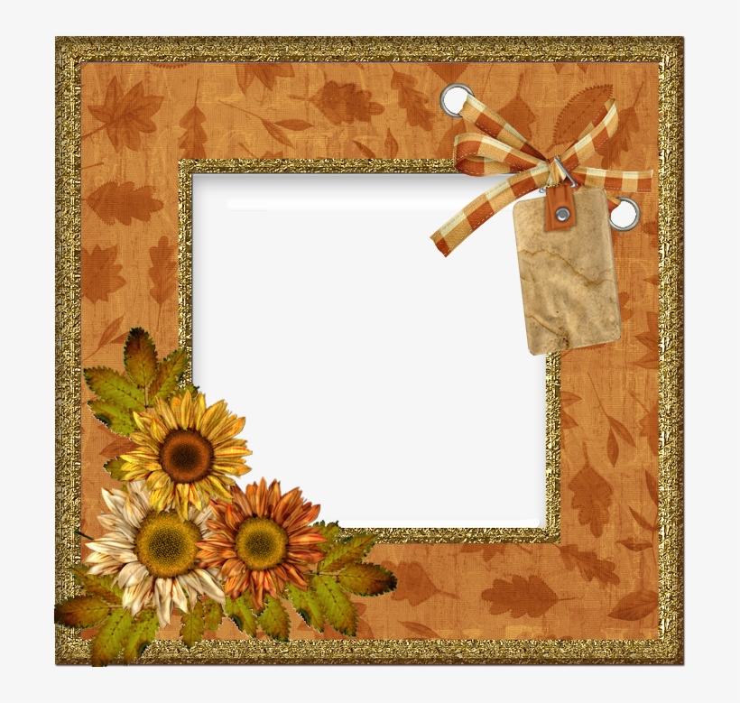 Autumn Png Photo Frame - Autumn Picture Frame Png, transparent png download