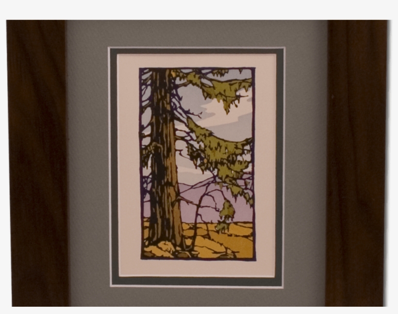 Walnut Picture Frame Is23051 Solid Wood Frames - Yoshiko Yamamoto Prints, transparent png download