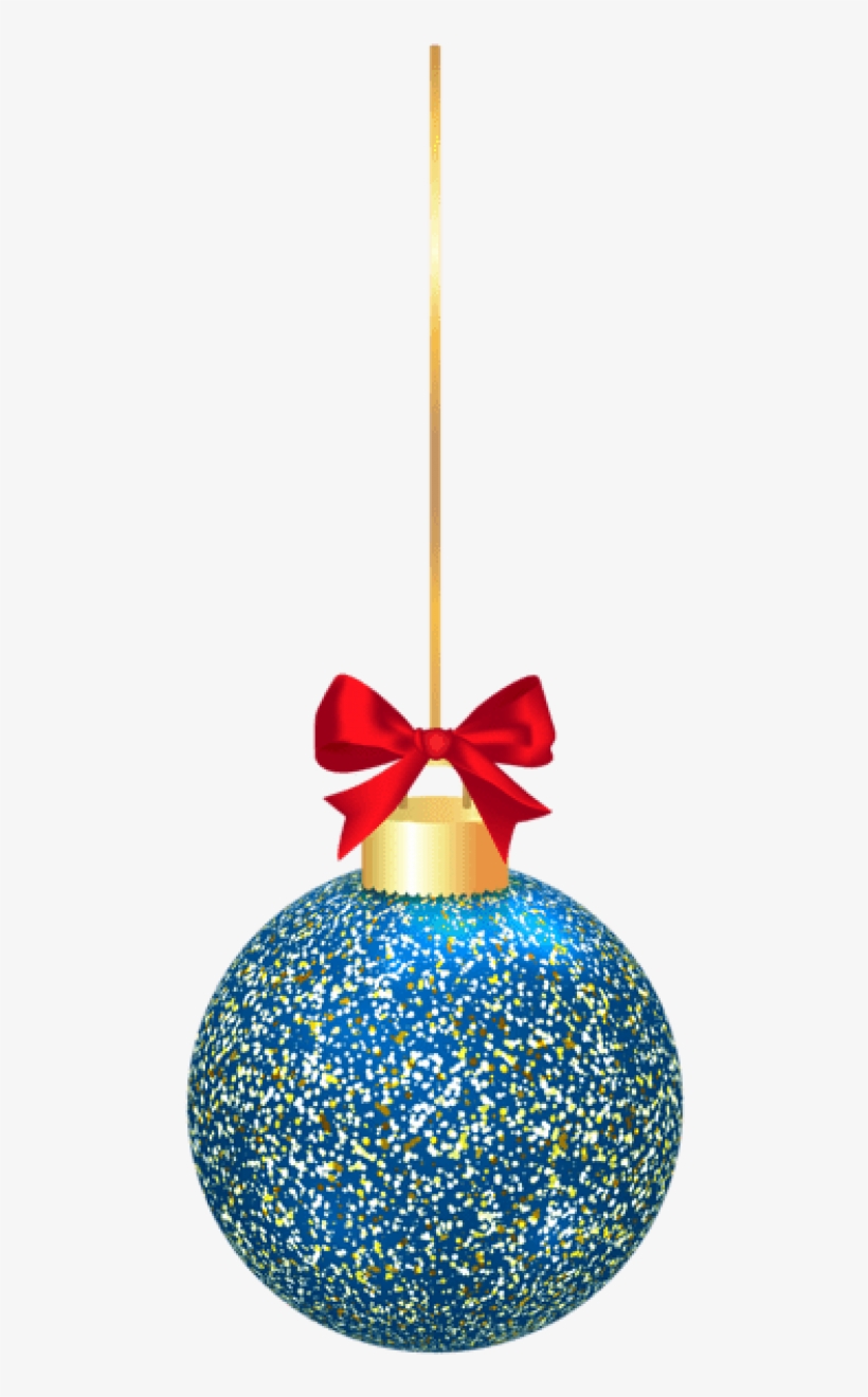 Free Png Elegant Christmas Blue Ball Png Png - Gold Christmas Ball Elegant, transparent png download