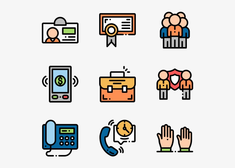 Business Meeting - Web Design Icons, transparent png download