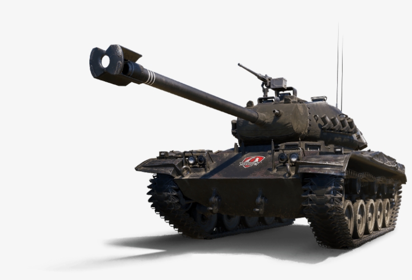 Description - World Of Tanks M41 90 Gf, transparent png download