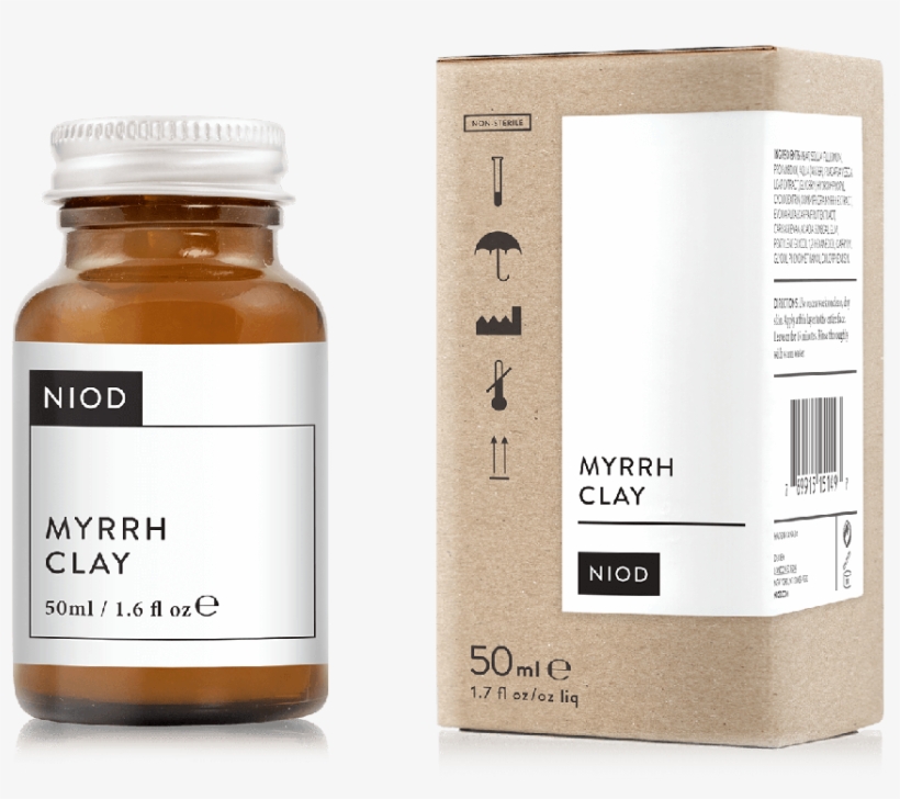 Niod Myrrh Clay 50ml - Niod Hydration Vaccine, transparent png download