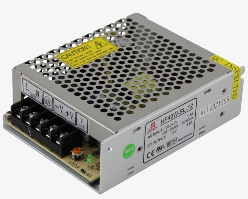 Ps1 40w Sl12 0 - Power Supply 12 Volt 5 Amp, transparent png download