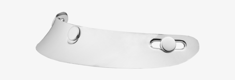 Mini Scoop Visor- Chrome - Diamond Blade, transparent png download