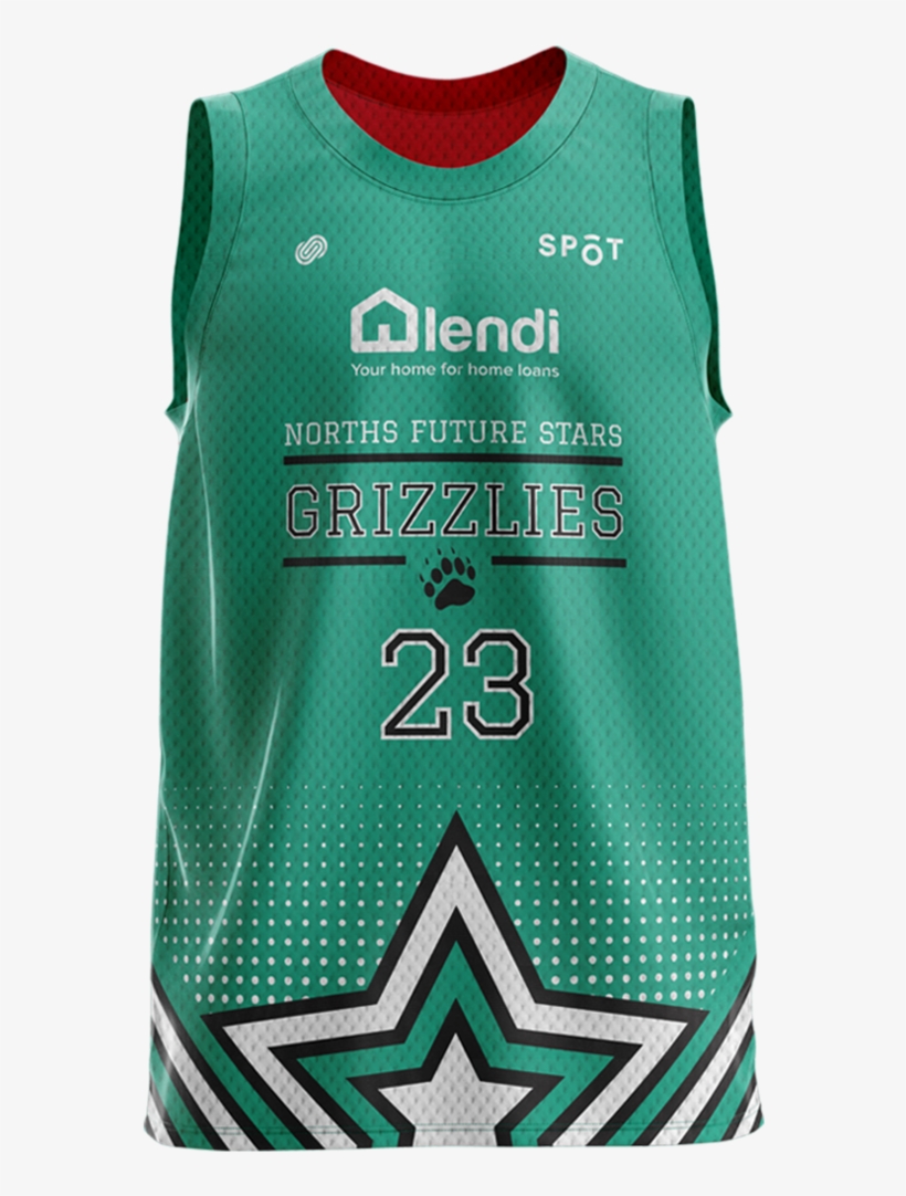 Norths Future Stars Grizzlies Reversible - Active Tank, transparent png download