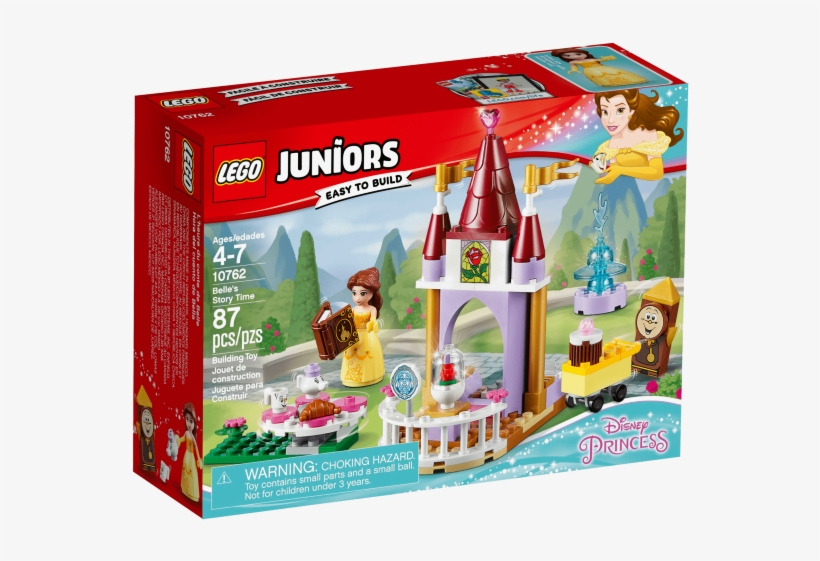 Juniors Disney Princess Belle's Story Time - Lego Juniors Disney Princess, transparent png download