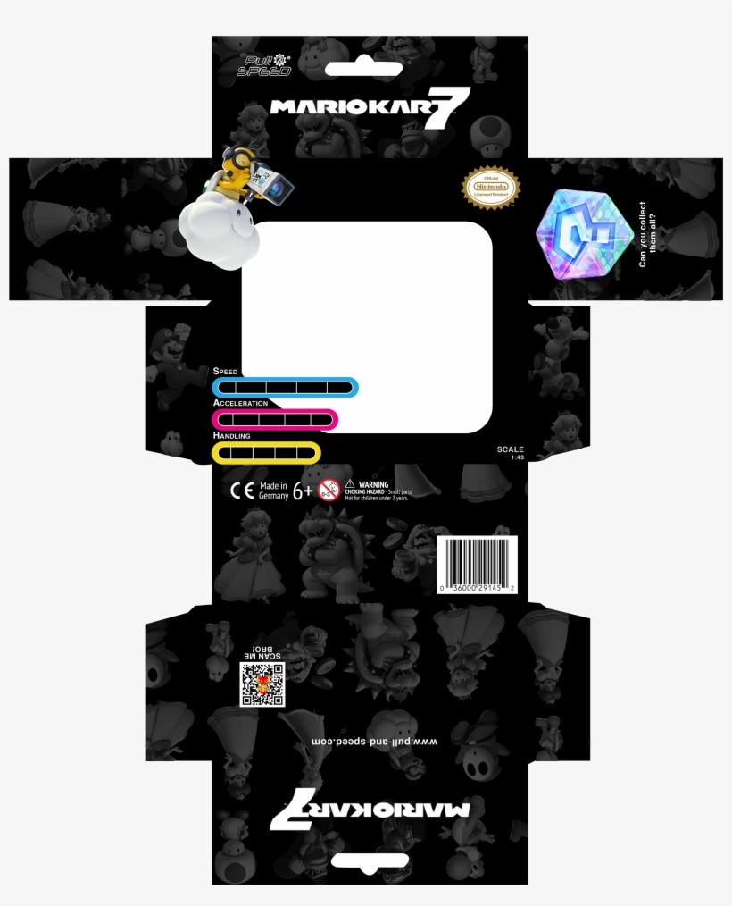 This Was My First Package Re-design Project, And I - Mario Kart 8, transparent png download