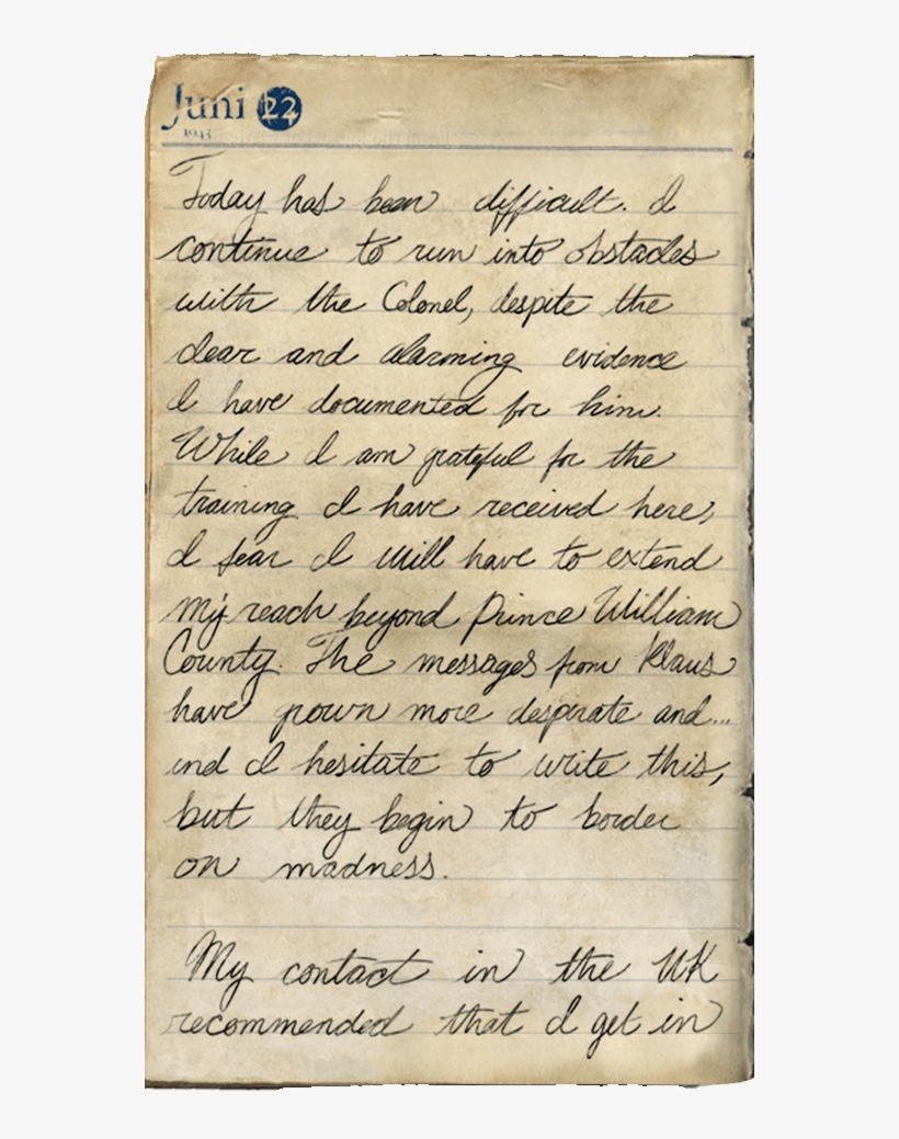 In Addition, The Journal Also Appears To Have An Image - Handwriting, transparent png download