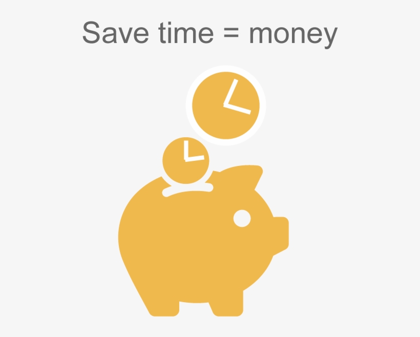 Save Time = Money-01, transparent png download