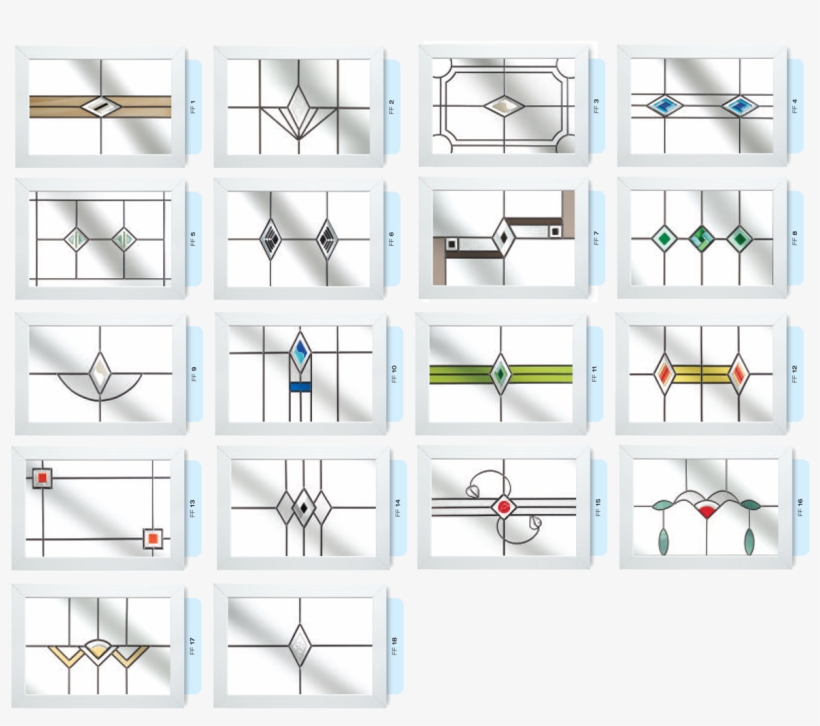 Trailing Bay Sets - Bay Window Beveled Design, transparent png download