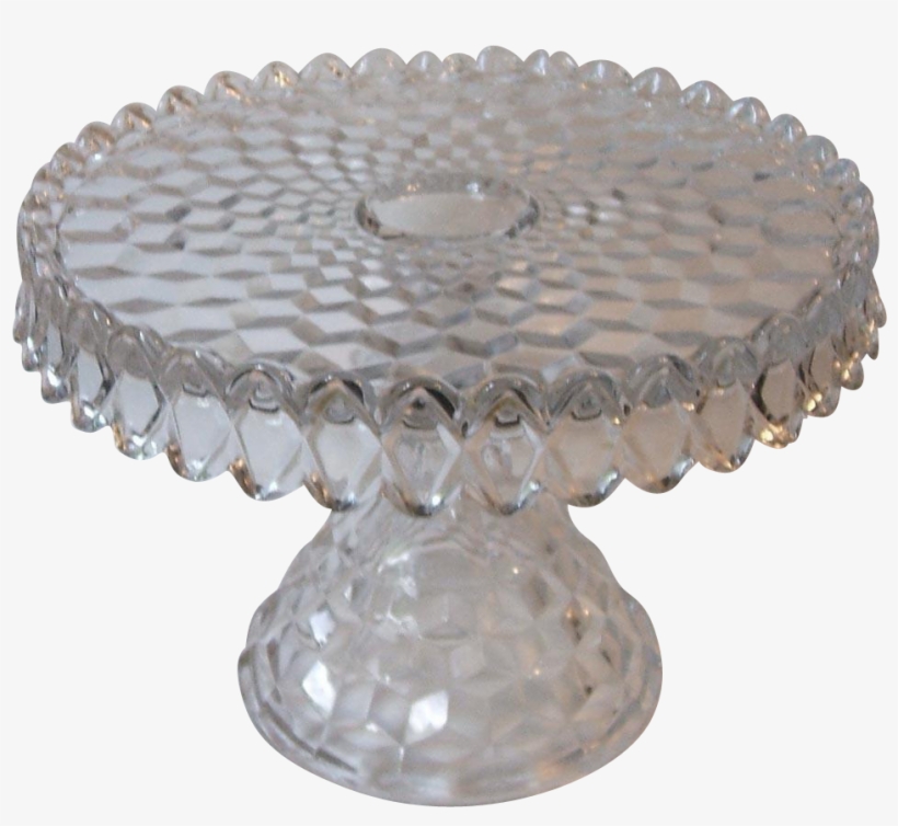 Fostoria American Round Cake Stand Salver 063 With - Coffee Table, transparent png download