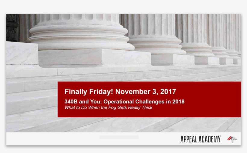 This Past Week's Appeals Academy “finally Friday” Broadcast - Greek Powerpoint Template, transparent png download