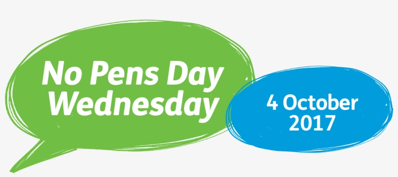 That Sounds Hard What Can We Do In School That Day - No Pens Wednesday 2017, transparent png download