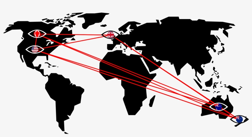 Big Image - One Colour World Map, transparent png download