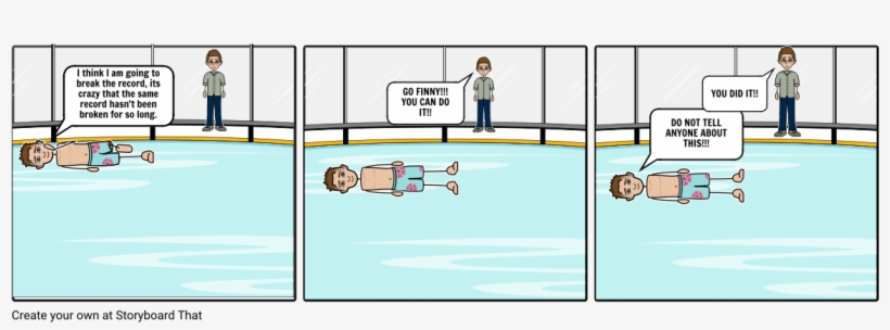 A Separate Peace Pool Scene - Cartoon, transparent png download