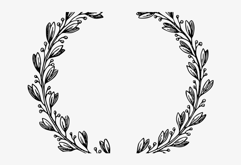 Drawn Branch Leaf Border Png - Png Photo Frame Hd, transparent png download