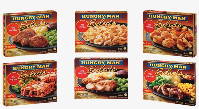 Sixlicious New Flavors - Hungry Man New, transparent png download