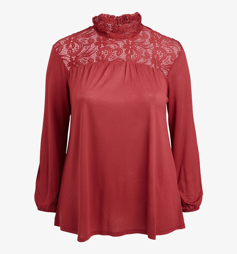 Top With Lace 14,95€ 29,95€ - Blouse, transparent png download