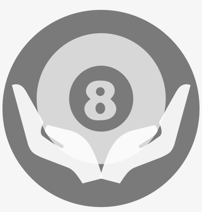 Project-magic8ball - Emblem, transparent png download