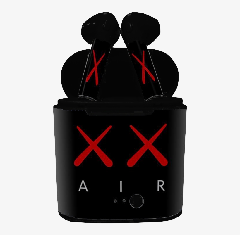 Dark Kaws Airpods - Gucci Airpods, transparent png download