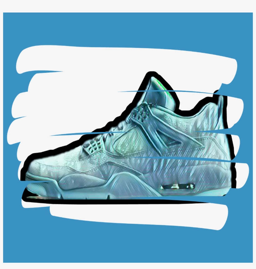 Kaws Sticker - Sneakers, transparent png download