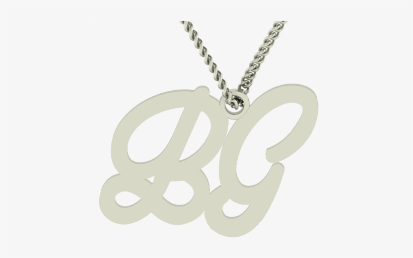 Intricate Design Personalized Bling Name Necklace - Pendant, transparent png download