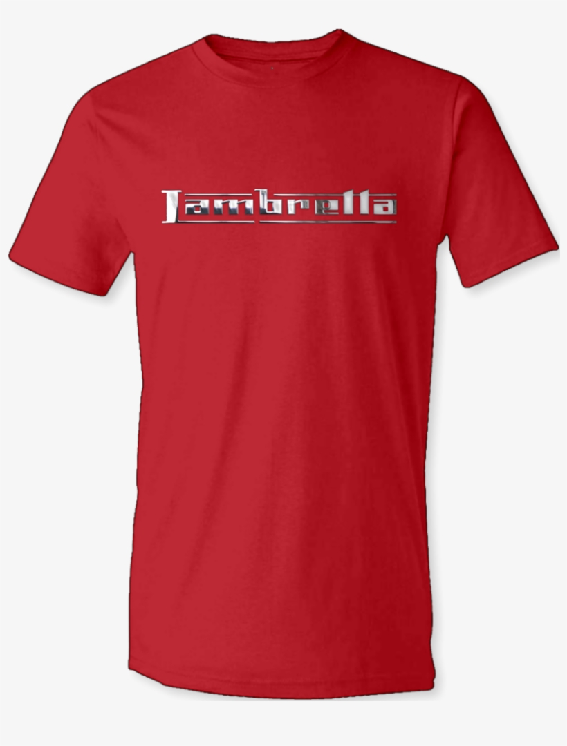 Lambretta Vintage Chrome T Shirt - Red Air Jordan T Shirt, transparent png download