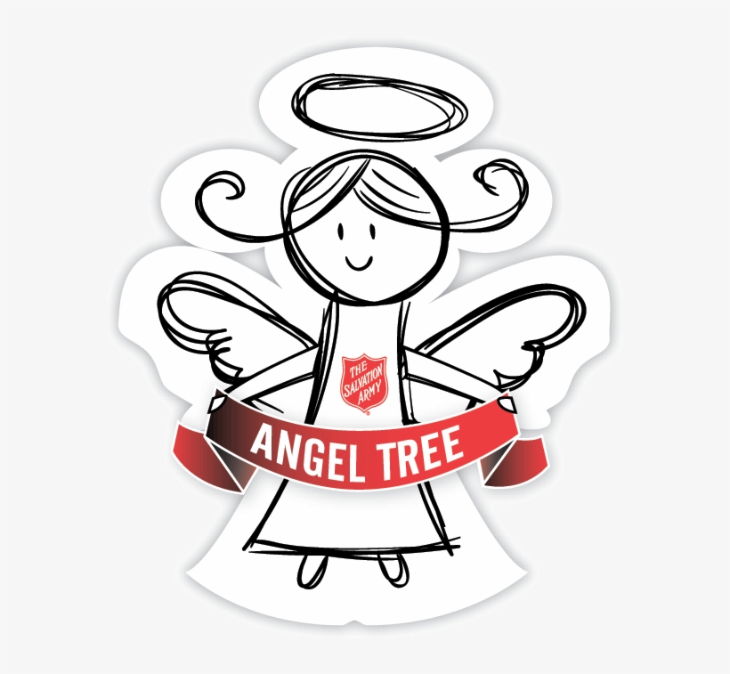Hold An Angel Tree Toy Drive - Salvation Army Angel Tree Flyer, transparent png download