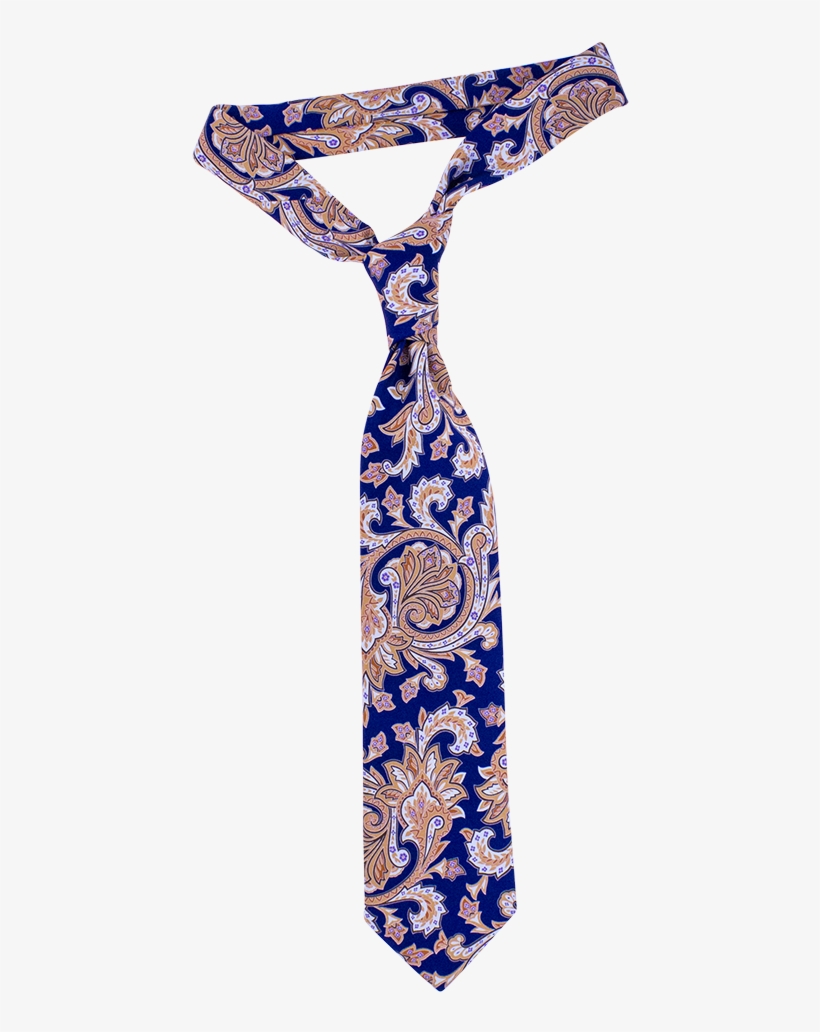 Bold Paisley Necktie - Paisley, transparent png download