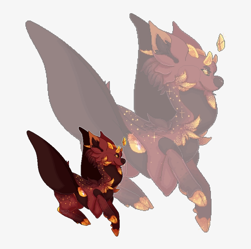 Lucifer Pixel - Cartoon, transparent png download