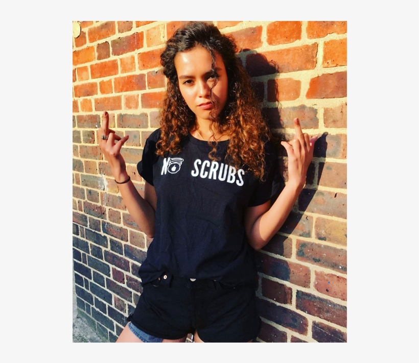 No Scrubs Ladies Tshirt - Girl, transparent png download