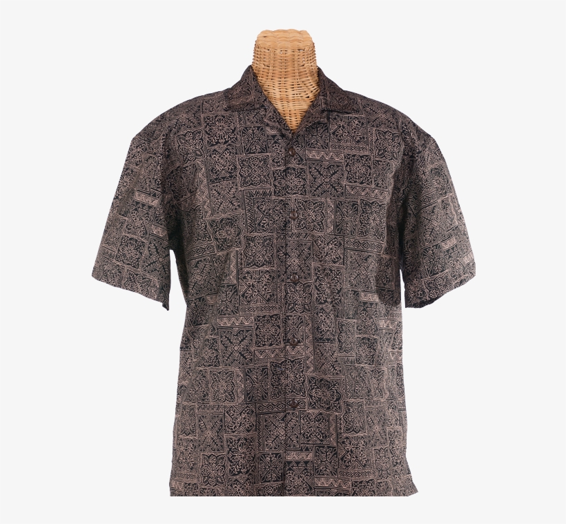 Newt's Retro-print Aloha Shirt With A Hawaiian Quilt - Polo Shirt, transparent png download