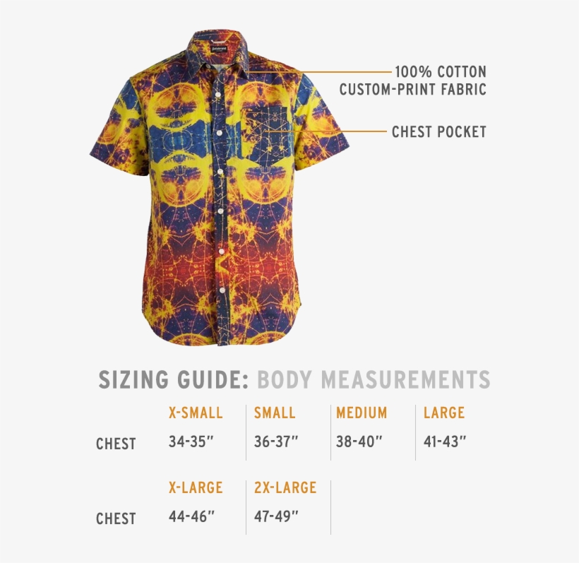 Space Short Sleeve Button Shirt, transparent png download