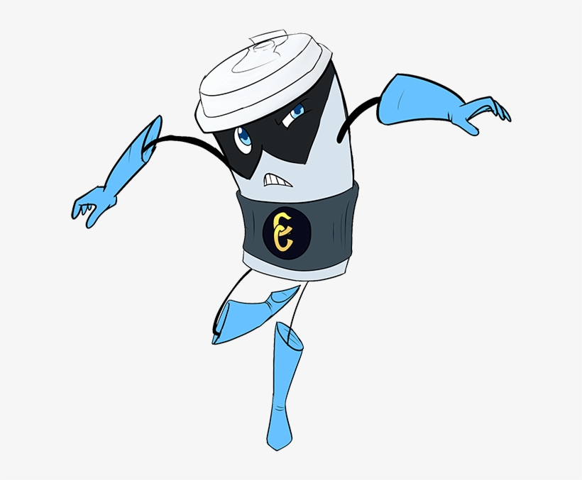 Capcoffee - Cartoon, transparent png download