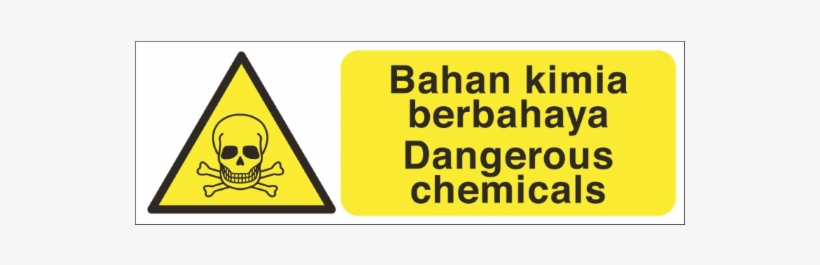 Chemicals - Sign, transparent png download