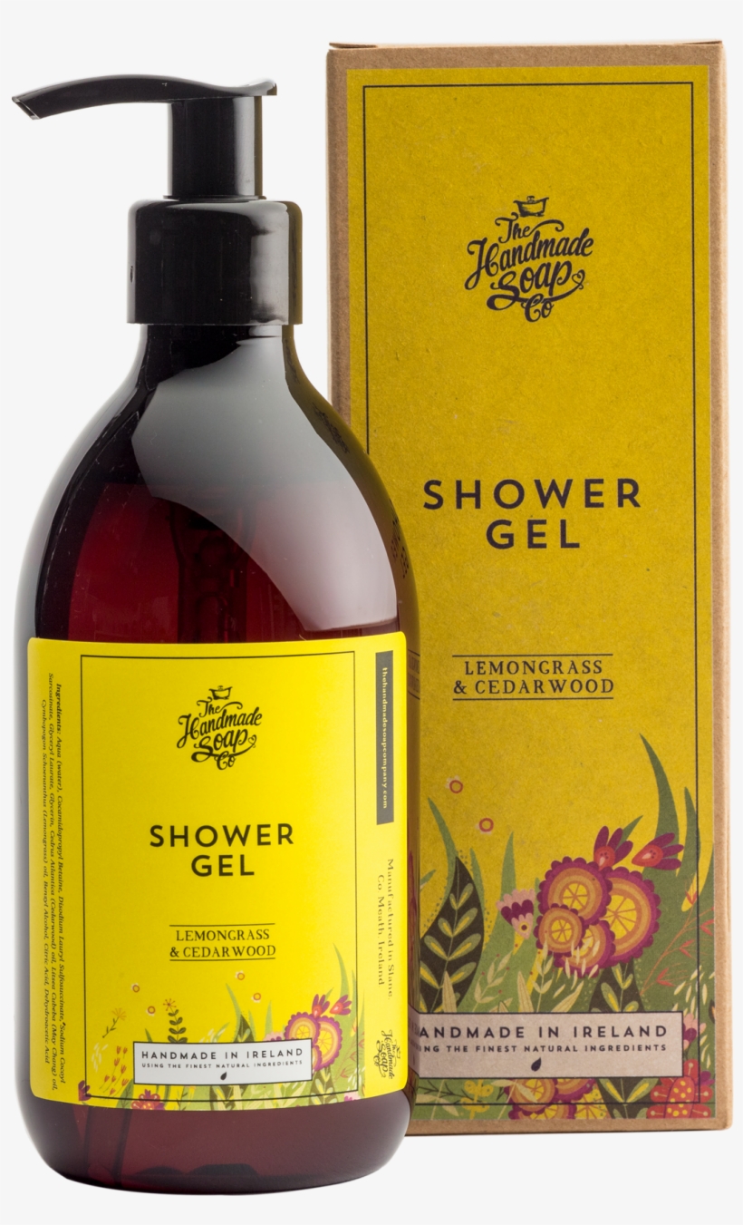 All Natural Handmade Chemical-free Essential Oil Lemongrass - 100 Natural Shower Gel, transparent png download