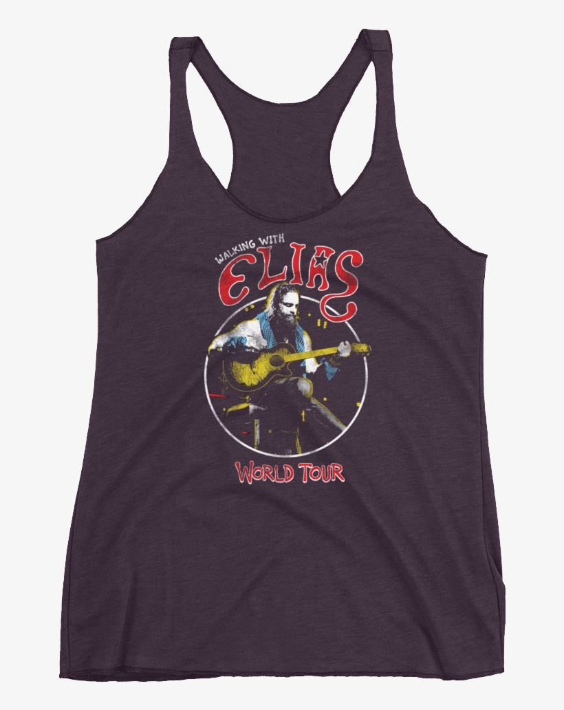 Elias "world Tour" Women's Racerback Tank - Shirt, transparent png download