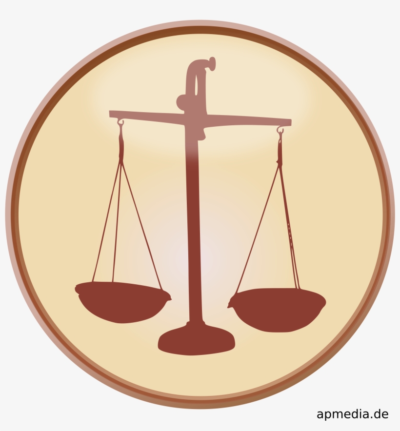 This Free Icons Png Design Of Star Sign Scales, transparent png download