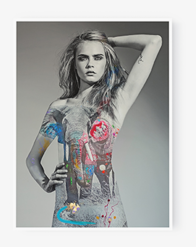 Photo Cara Elephant - I M Not A Trophy, transparent png download