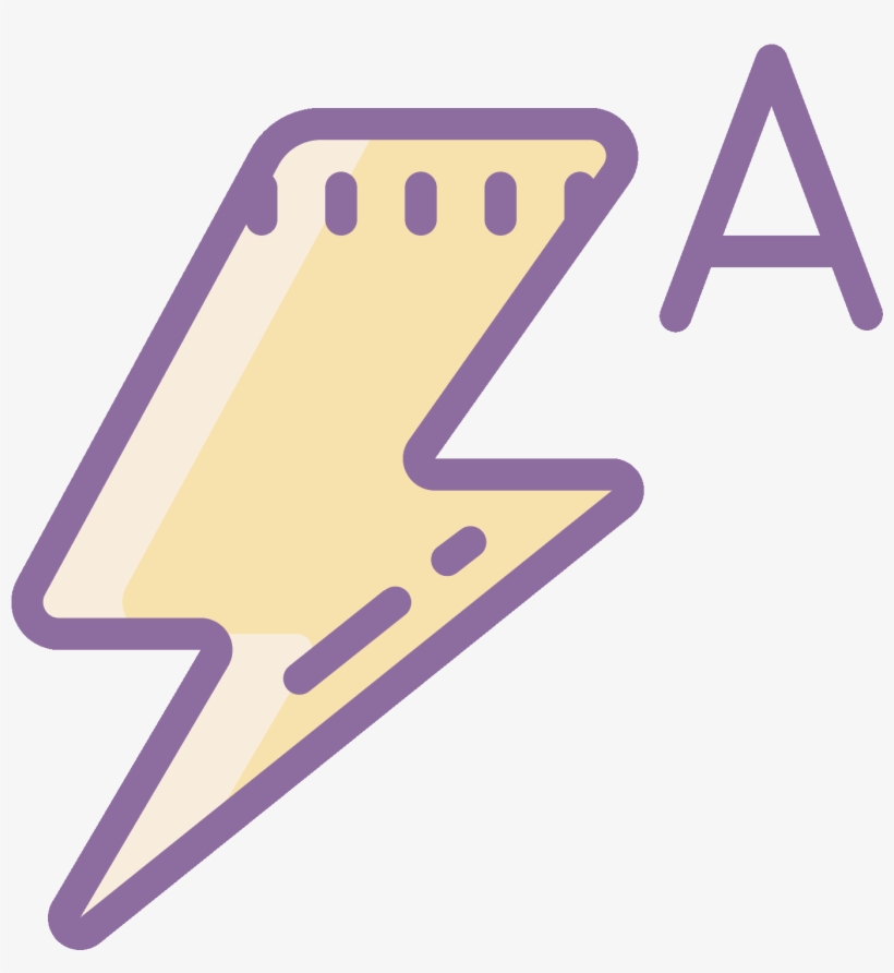 This Is A Picture Of A Flash Of Lighting That Is Very - Lightning Network, transparent png download