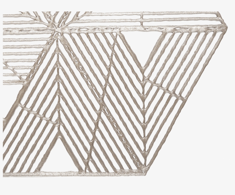 Pinwheel Placemat In Gunmetal - Motif, transparent png download